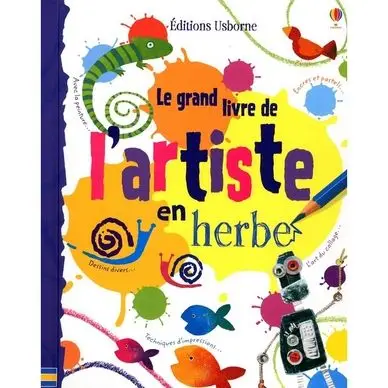 Le grand livre de l'artiste en herbe - Usborne Quantité Limitée