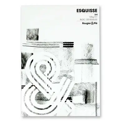 Vente Flash Bloc esquisse 120 g/m² 120 feuilles A4 - Créa