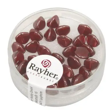 Populaire Perles en verre triangulaires 7 mm x 32 pces - Rayher