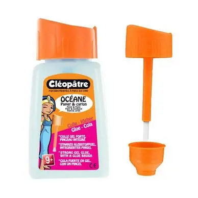 Meilleure Vente Colle bleu avec pinceau Océane 80 g - Cléopatre