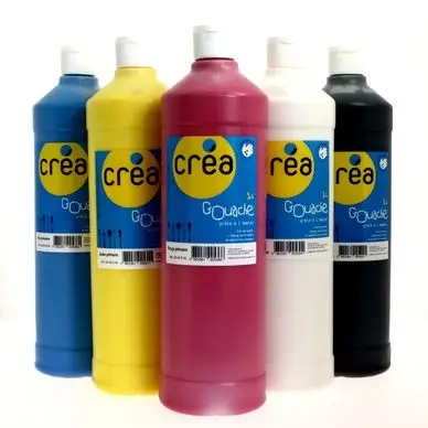 Gouache enfant 1 L - Créa Satisfait Ou Remboursé
