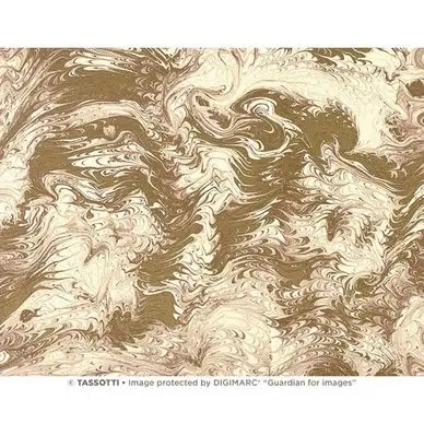 Jusqu'à Épuisement Des Stocks Papier Italien 50 x 70 cm 85 g/m² Marbré écru et or - Esprit Papier
