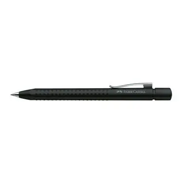 Stylo-bille Grip 2011 - 0.7 mm bleu - corps noir mat - Faber-Castell Affaire À Saisir