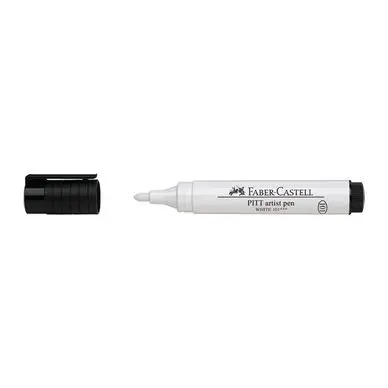 Super Prix Feutre Pitt encre de Chine blanche - Faber-Castell