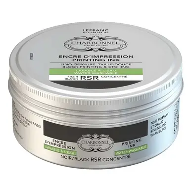 Encre Charbonnel noir puissant et chaud RSR 200 ml - Lefranc Bourgeois Prix Choc