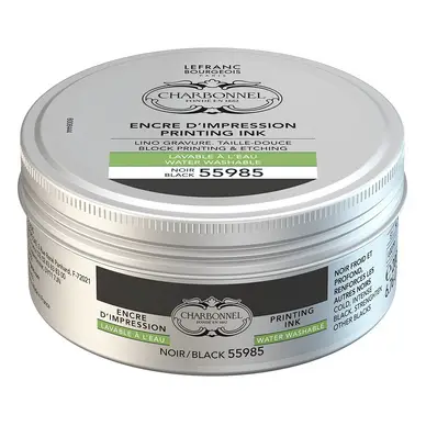 Encre Charbonnel noir froid et profond 55985 200 ml - Lefranc Bourgeois Commande En Gros
