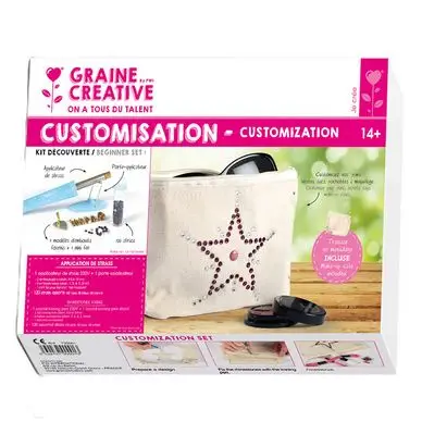 Marque Atelier customisation de textile - Graine Créative