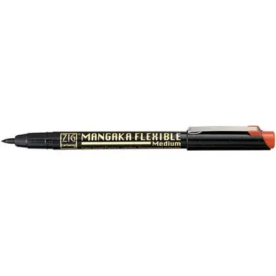 Must-Have Feutre mangaka sépia pointe large flexible - Zig