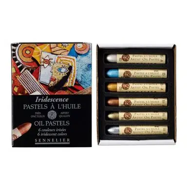 Pastel à l'huile Set irisé 6 pcs - Sennelier Expédié Aujourd'hui