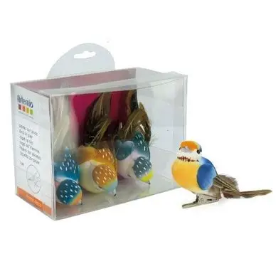 Commander Maintenant Oiseau sur pince Set n°1 9 cm 3 pcs - Artemio