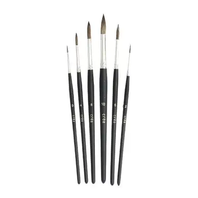 Meilleure Vente Set de 6 pinceaux en poney - Créa