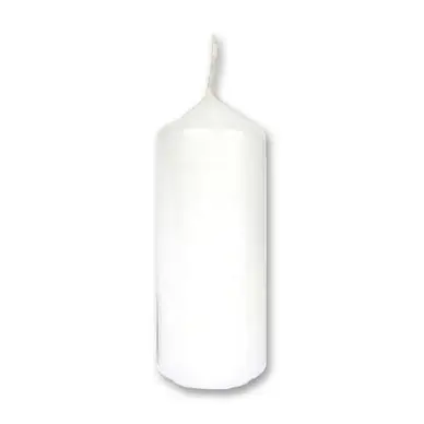 Promotion Bougie blanche Cylindre H. 9cm Ø 5 cm - Graine Créative