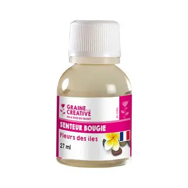 Meilleur Choix Parfum à bougie 27 ml Fleurs des îles - Graine Créative