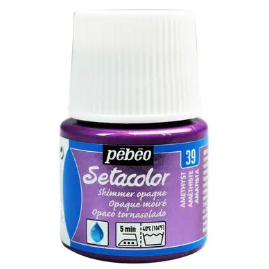 Offre Exclusive Peinture textile opaque Setacolor moiré 45ml - Pébéo