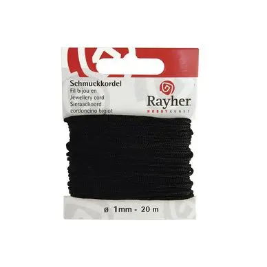 Cordon bijou noir - Rayher Marque