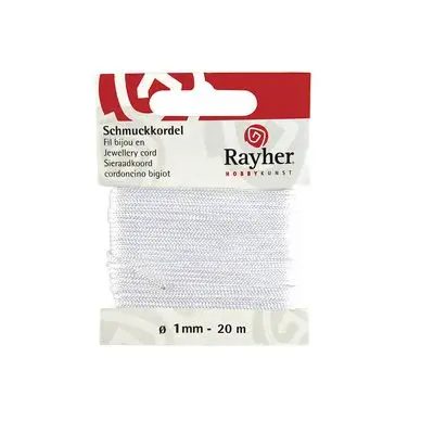 Seulement Aujourd'hui Cordon bijou blanc - Rayher