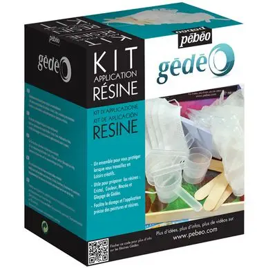 Kit d'application résine cristal - Pébéo Vente Directe