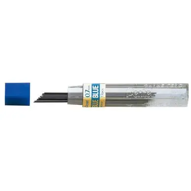 12 mines 0,7 mm bleues - Pentel Vente Flash