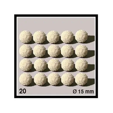Authentique Boules éponge diamètre 15 mm - Schulcz