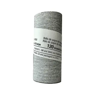 Acheter En Ligne Rouleau abrasif pour bloc de ponçage Grain fin 120 - Rougier&Plé