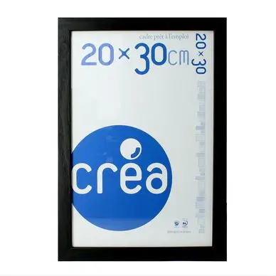 Cadre en bois Gaëlle 20 Noir - Créa Bon Marché