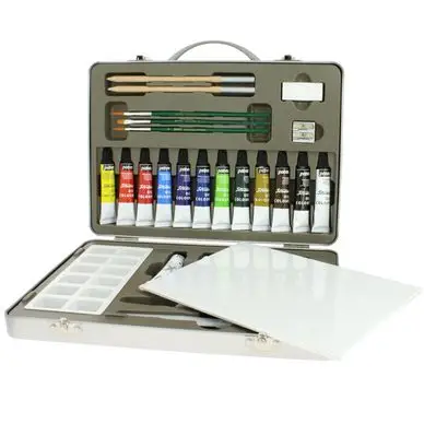 Réduction Coffret métal huile 12 tubes 12 ml - Pébéo