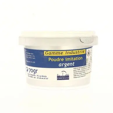 Poudre imitation argent 250 ml - Esprit Composite Réduction