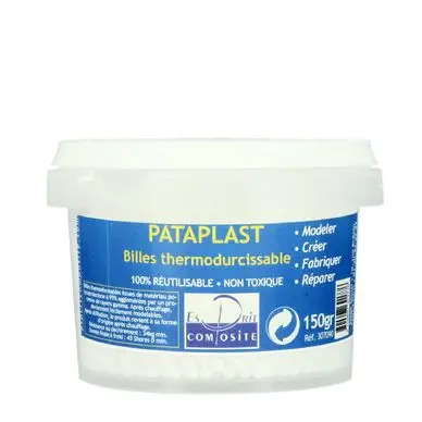 Paiement Sécurisé Billes thermodurcissables Pataplast 150 g - Esprit Composite