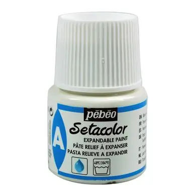 Pâte à relief à expanser Sétacolor 45 ml - Pébéo Réduction
