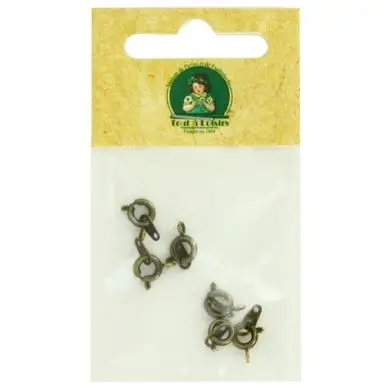 Haute Qualité Fermoirs à ressort 5mm bronze - Tout à Loisirs