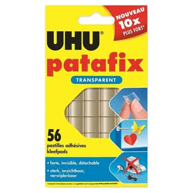 Patafix invisible 56 pastilles - Uhu Soldes