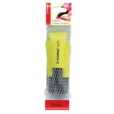 Offre Spéciale Surligneur Neon jaune par 3