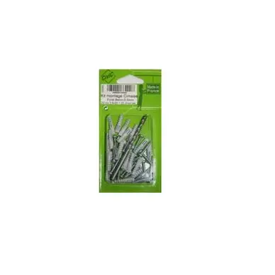 Cimaise kit de pose : forêt pour bêton + 20 vis et chevilles - CiviC Produit De Marque