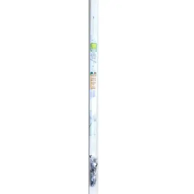 Top Vente Cimaise en alu. époxy blanc avec kit : 2 tiges + 2 crochets - CiviC