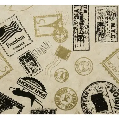 Acheter En Ligne Papier Lokta 50 x 70 cm 150 g/m² Timbres Noir et Or - Esprit Papier