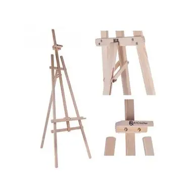 Retour Gratuit Chevalet d'atelier en pin à monter Vega - Artcreation