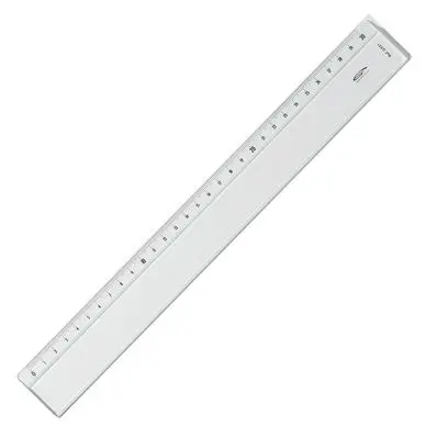 Règle transparente 1 biseau 30 cm - Graphoplex Commander Vite