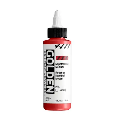 Peinture acrylique High Flow 118 ml - Golden Certifié