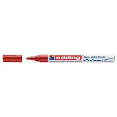 Satisfait Ou Remboursé Marqueur peinture brillante 751 pointe ogive 1 - 2 mm - Edding
