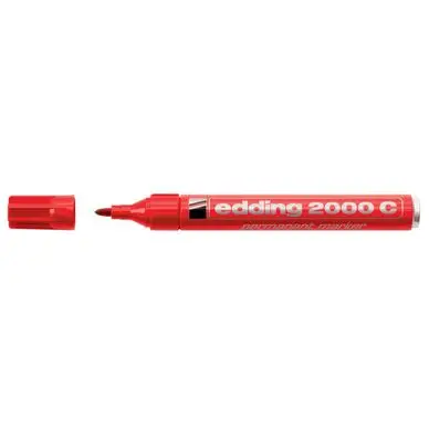Super Prix Marqueur permanent E-2000C pointe ogive 1,5 - 3 mm - Edding