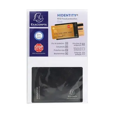 Porte-carte Étui de protection RFID Hidentity duo - Exacompta Marque