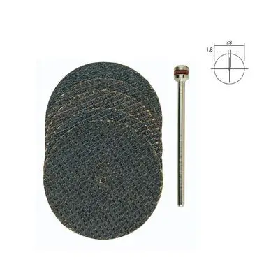 Prix Réduit Disques à tronçonner en oxyde d’aluminium - Ø 38 mm - 5 pcs - Proxxon