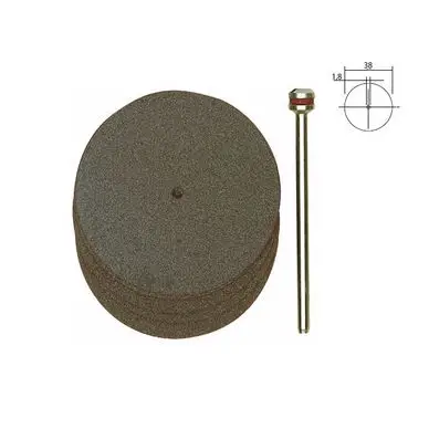 Disques à tronçonner en corindon - Ø 38 mm - 5 pcs - Proxxon Haute Qualité