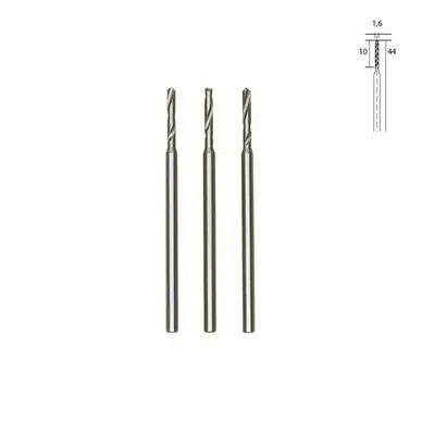 Foret HSS en acier - Ø 1,6 mm - 3 pcs - Proxxon Quantité Limitée