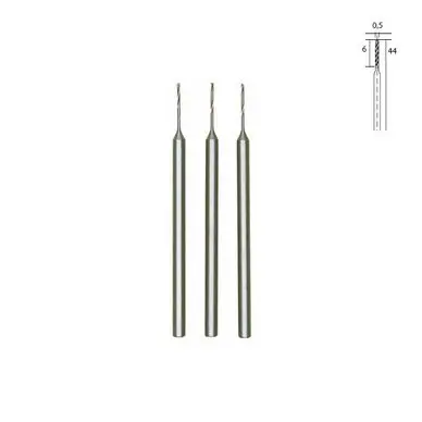 Foret HSS en acier - Ø 0,5 mm - 3 pcs - Proxxon Must-Have