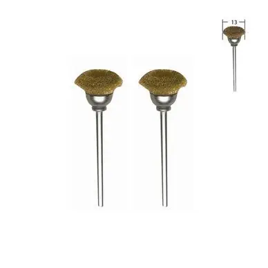 Brosse en laiton - Ronde Ø 13 mm - 2 pcs - Proxxon Offre Limitée