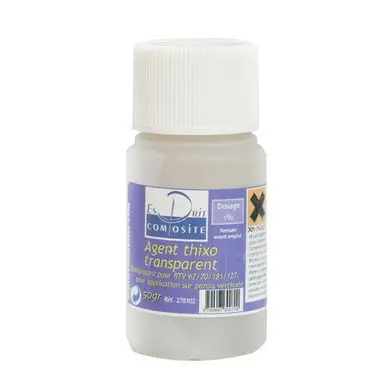Nouvel Arrivage Agent thixotropique transparent 50 g à 1% - Esprit Composite