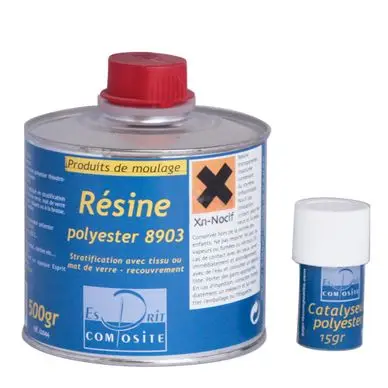 Livraison Express Résine polyester 8903 500 g - Esprit Composite