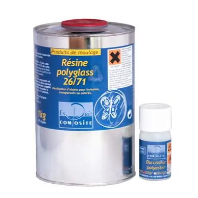 Retour Gratuit Résine d'inclusion Polyglass 26/71 1 kg - Esprit Composite