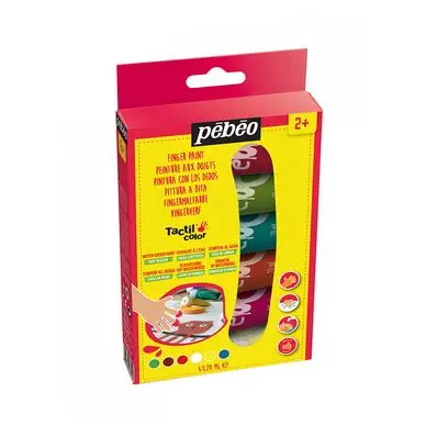 Populaire Kit découverte Tactilcolor 6 tubes 20 ml - Pébéo